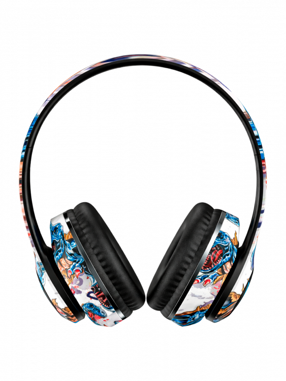 Наушники беспроводные Bluetooth с микрофоном и радио Орбита OT-ERB48 Белые